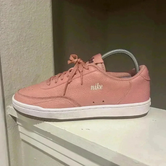 Nike Court Vintage Premium Sneakers Shoes CW1067-600 Women's Pink Size US 8 - Picture 4 of 9
